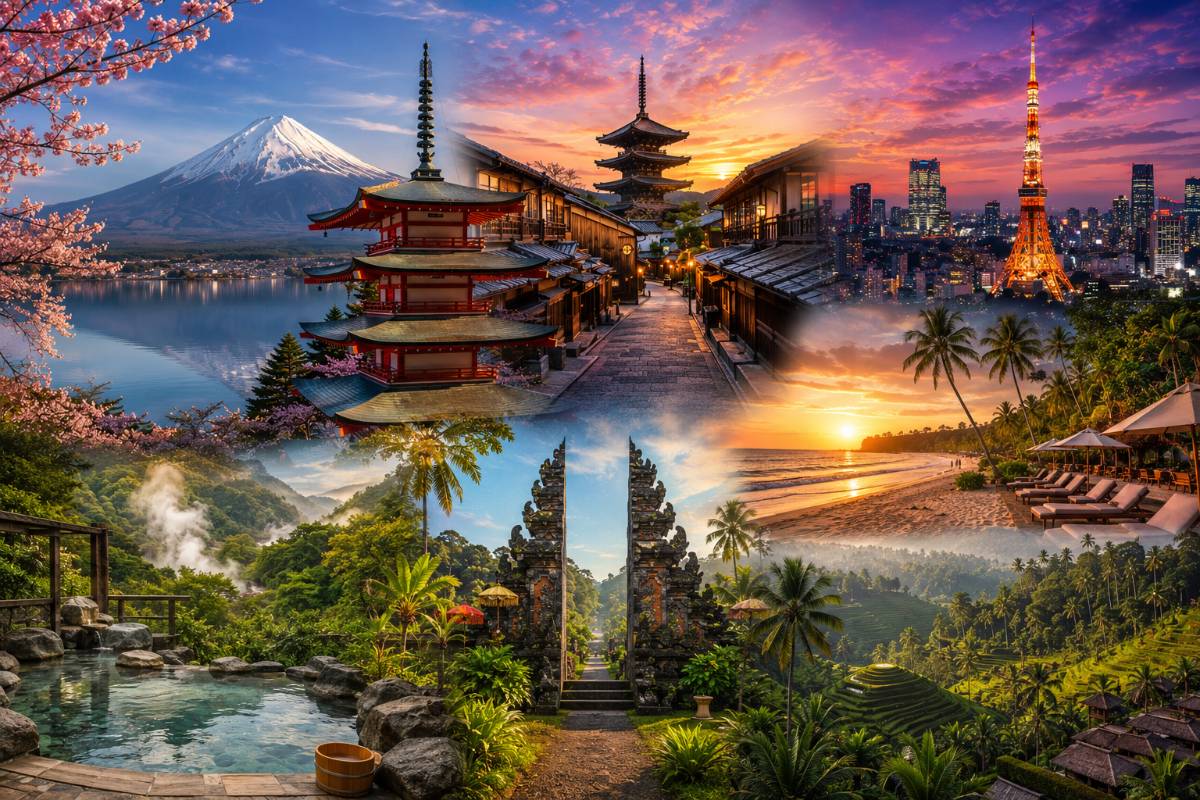 Japan & Bali